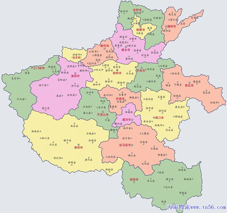 河南省地圖www.wateresource.com.cn